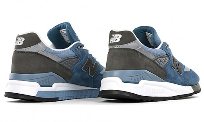New Balance 998 Hecho en EE.UU. 'Denim Azul' M998BD Lookbook New Balance 998 Hecho en EE.UU. 'Denim Azul' M998BD