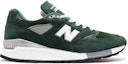 Order New Balance 998 Buatan USA 'Hijau Pemburu' M998BB