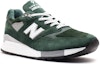 Lookbook New Balance 998 Buatan USA 'Hijau Pemburu' M998BB