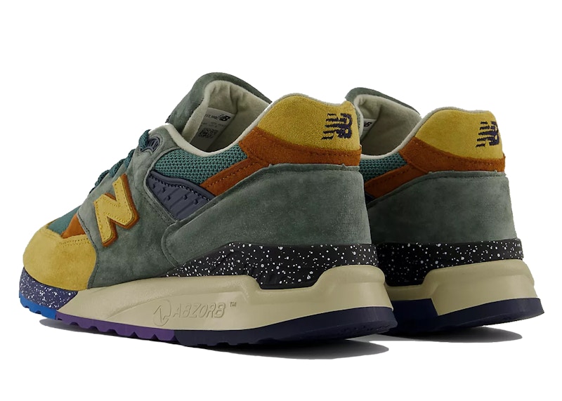 Shop New Balance 998 Buatan USA 'MADE Responsibly' US998MR