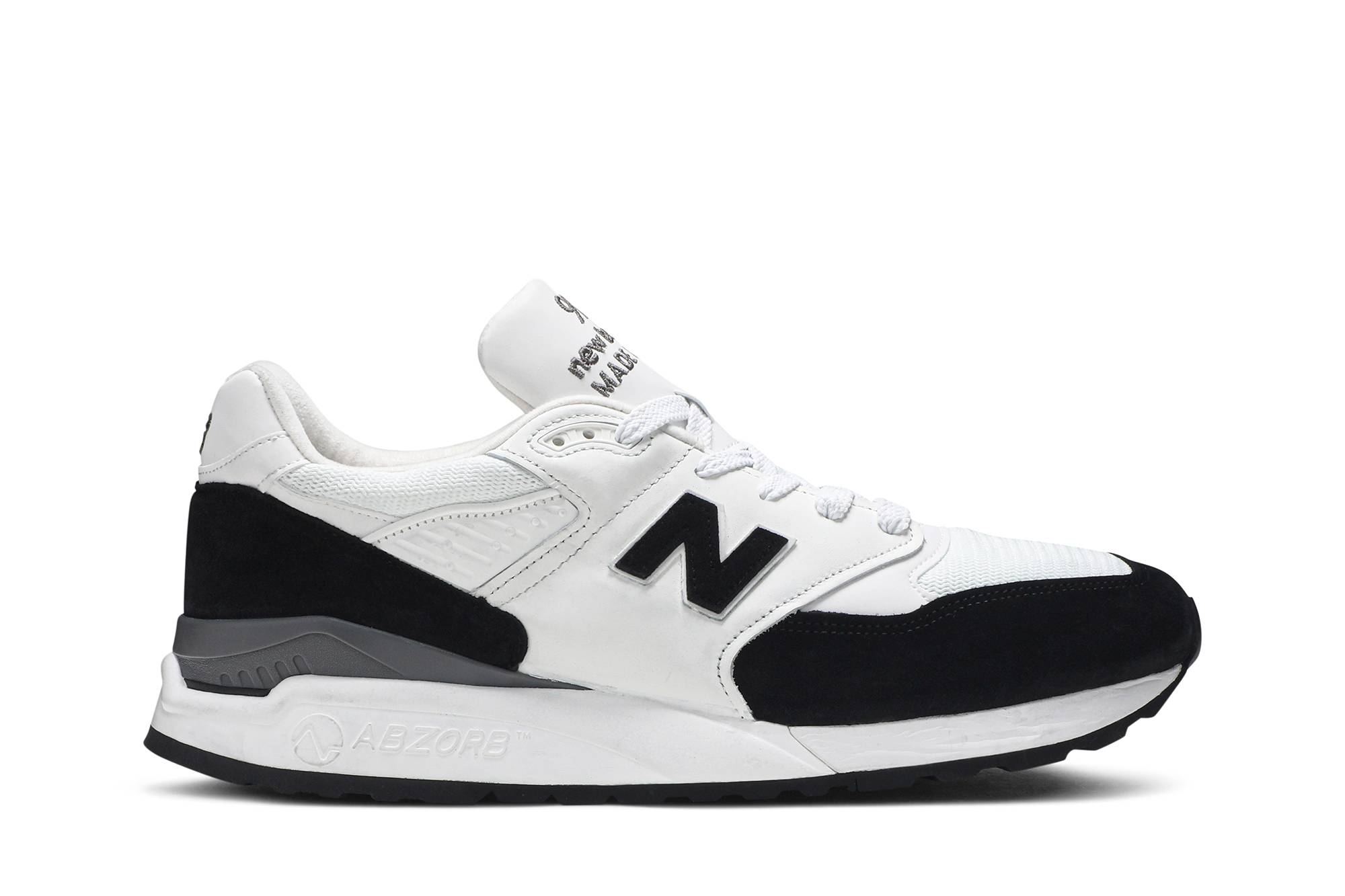 Buy New Balance 998 Hecho en USA 'Nimbus Cloud Negro' M998PSC