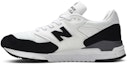 Lookbook New Balance 998 Hecho en USA 'Nimbus Cloud Negro' M998PSC