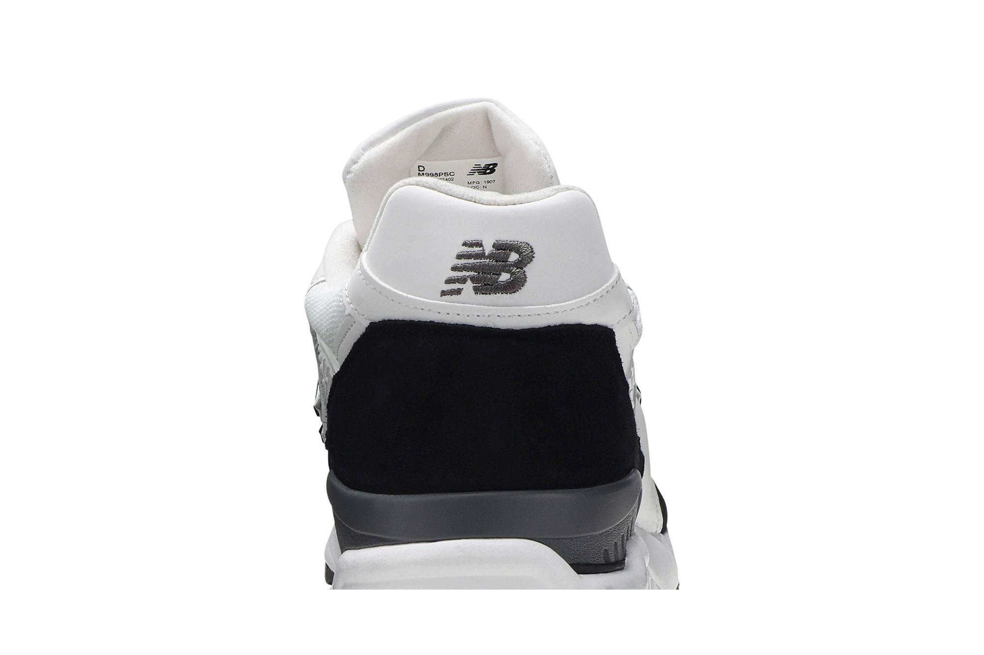 Sizing New Balance 998 Hecho en USA 'Nimbus Cloud Negro' M998PSC