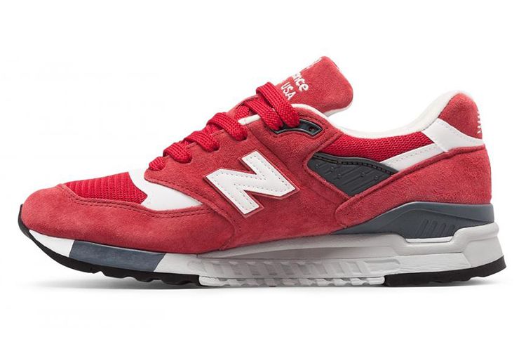 Buy New Balance 998 Hecho en USA 'Rojo Blanco' M998CRD