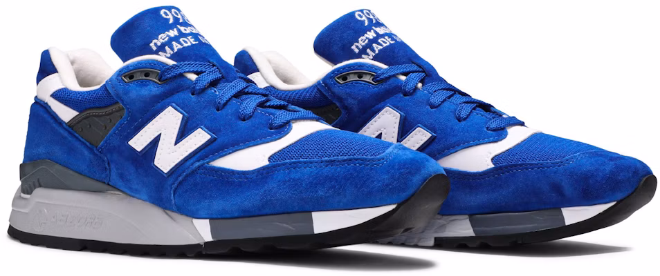 New Balance 998 Buatan AS 'Suede Pack - Biru Royal' M998CBU Cheap New Balance 998 Buatan AS 'Suede Pack - Biru Royal' M998CBU