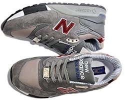 New Balance 998 Made in USA 'Super Team 33 - Abu-abu' M998STSG Lookbook New Balance 998 Made in USA 'Super Team 33 - Abu-abu' M998STSG