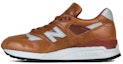 Details for New Balance 998 Buatan USA Kulit Horween 'Zaman Penjelajahan' M998BESP