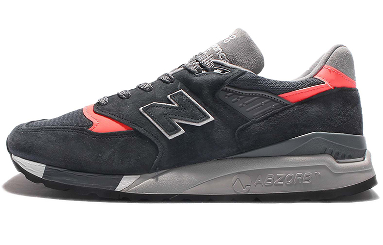 Buy 新百伦998复古绒面蓝色款 M998APC