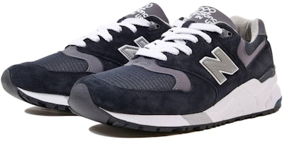 New Balance 999 'Navy Pewter' Lelaki Wanita Retro Kasut. M999CBL Lookbook New Balance 999 'Navy Pewter' Lelaki Wanita Retro Kasut. M999CBL
