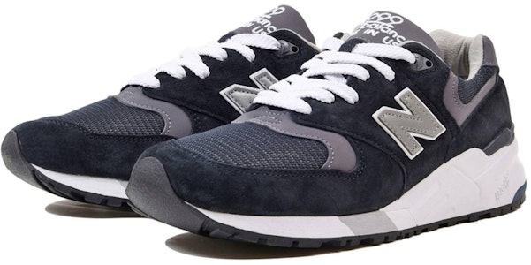 New Balance 999 'Navy Pewter' Lelaki Wanita Retro Kasut. M999CBL Lookbook New Balance 999 'Navy Pewter' Lelaki Wanita Retro Kasut. M999CBL