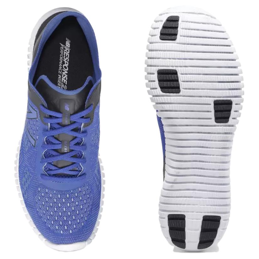 Shop New Balance 99 v2 訓練鞋 藍黑色