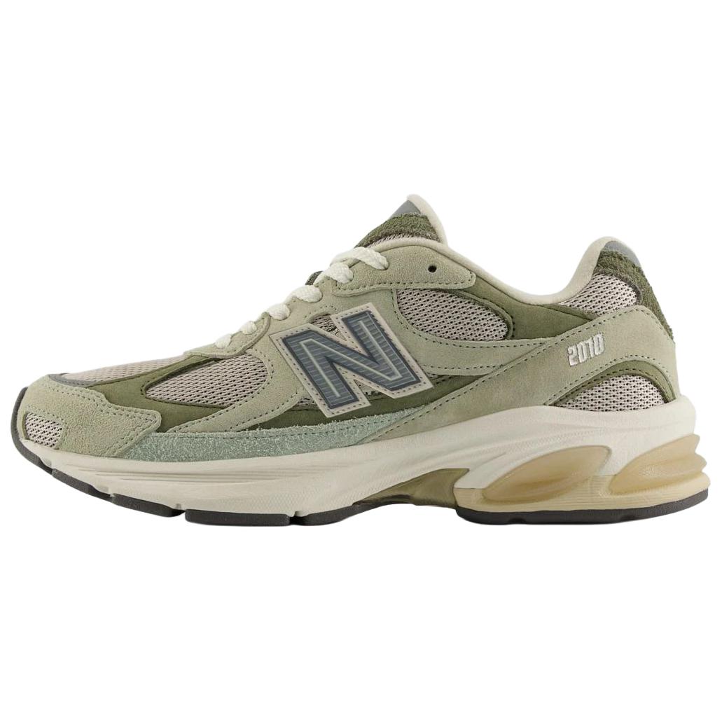 New Balance × atmos NB 2010 Versatile Breathable Running Shoes Mustard Green U20105K7