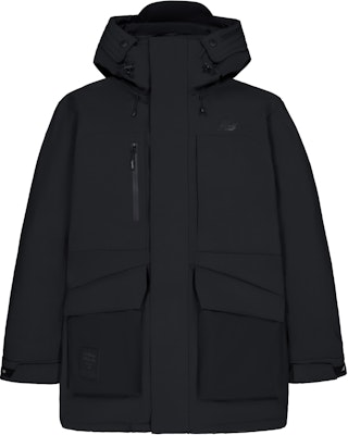 New Balance Black Hooded Zip-Up Long Sleeve Down Jacket AMJ44305-BK Order New Balance Black Hooded Zip-Up Long Sleeve Down Jacket AMJ44305-BK