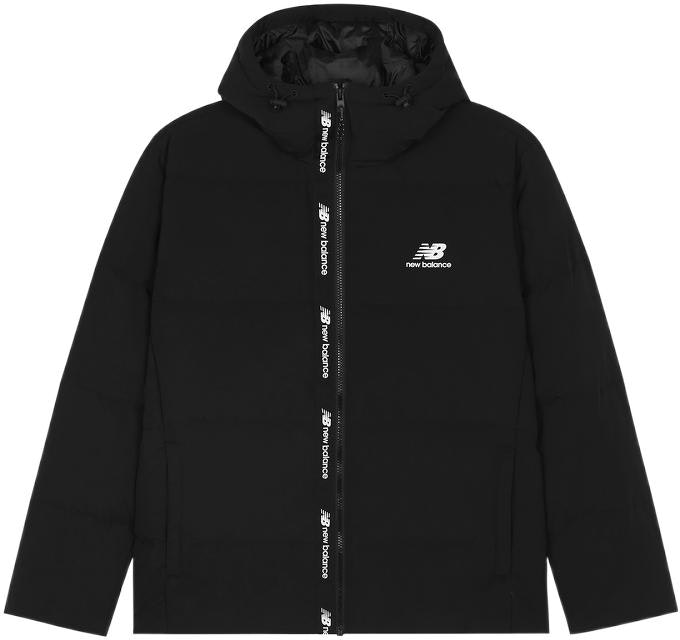 new-balance-black-logo-print-hooded-down-jacket-with-zip-closure-amj-23343-bk