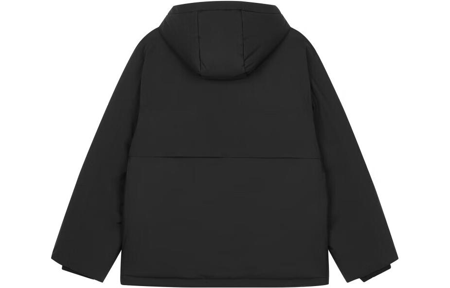 Lookbook New Balance  Black Long Hooded Down Jacket AMJ33322-BK