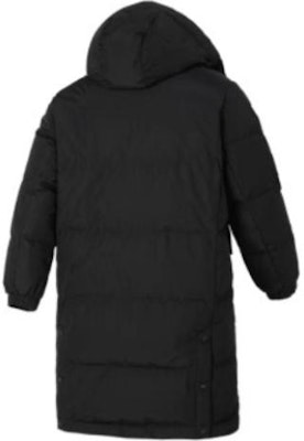 New Balance 黑色連帽拉鍊長版羽絨外套 休閒穿搭 NPD4E241-BK Lookbook New Balance 黑色連帽拉鍊長版羽絨外套 休閒穿搭 NPD4E241-BK