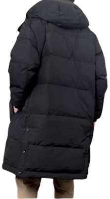 New Balance 黑色連帽拉鍊長版羽絨外套 休閒穿搭 NPD4E241-BK Purchase New Balance 黑色連帽拉鍊長版羽絨外套 休閒穿搭 NPD4E241-BK