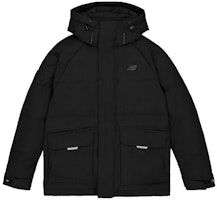 New Balance Black Puffer Jacket Hooded Casual Winter Coat. NPD44041-BK New Balance Black Puffer Jacket Hooded Casual Winter Coat. NPD44041-BK