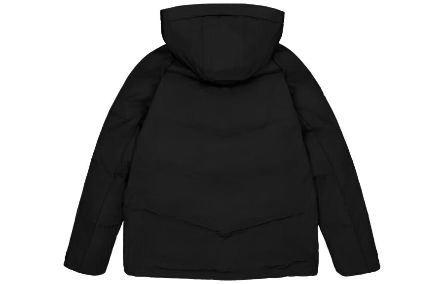 Lookbook ニューバランス ブラック パファージャケット フード付き カジュアル 冬用コート. NPD44041-BK