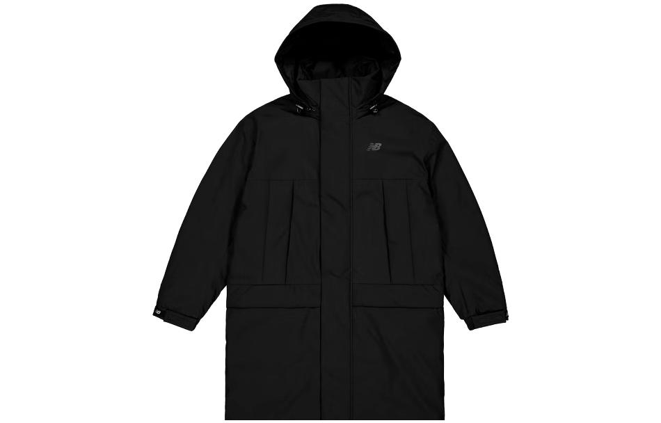 Order Chaqueta Acolchada Negra New Balance con Cremallera y Capucha. NPD43191-BK