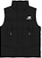 Order ニューバランス ブラックパファーベスト - ロゴプリント, カジュアル, 厚手, 暖かい AMV24360-BK
