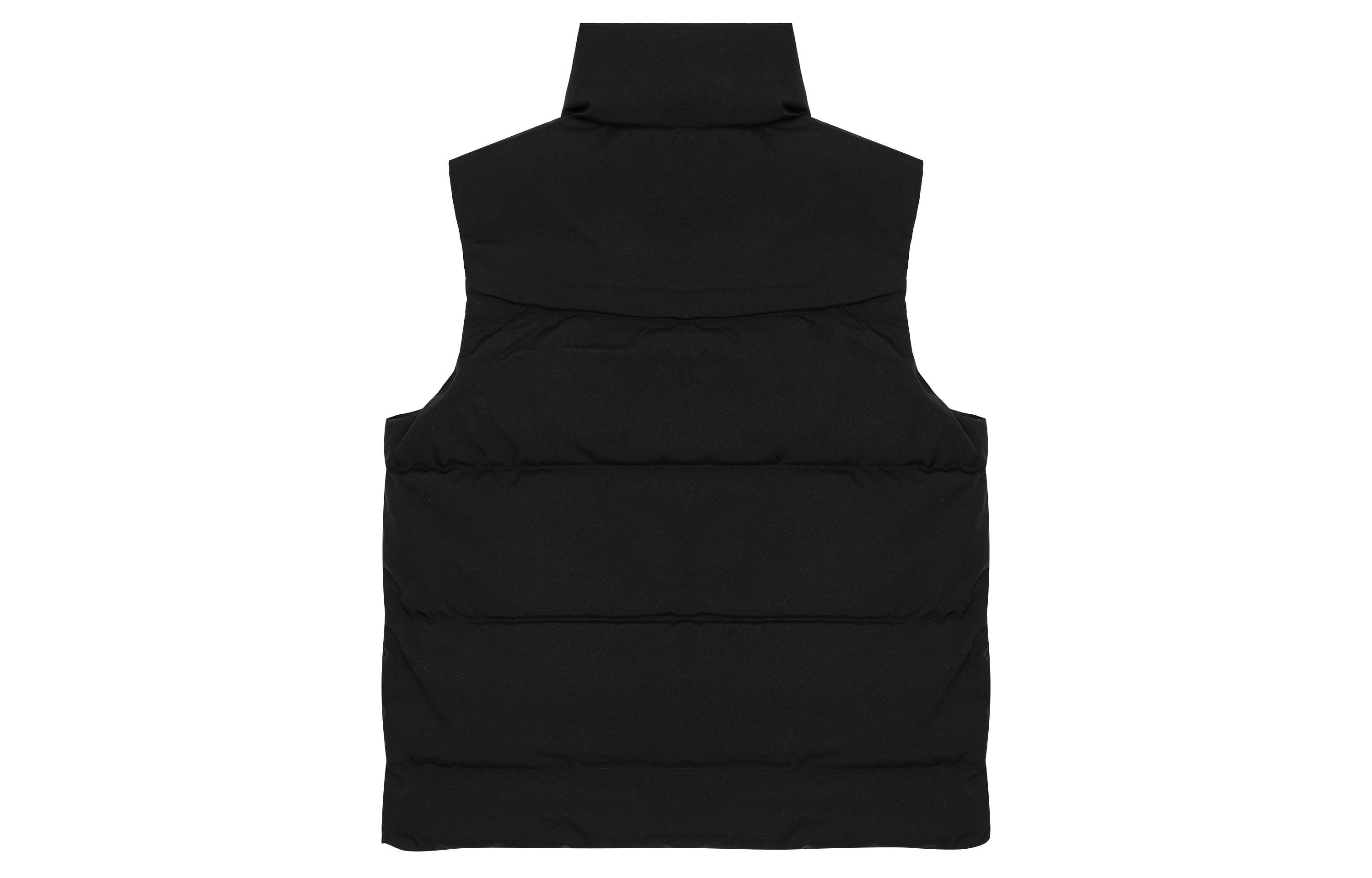 Lookbook ニューバランス ブラックパファーベスト - ロゴプリント, カジュアル, 厚手, 暖かい AMV24360-BK