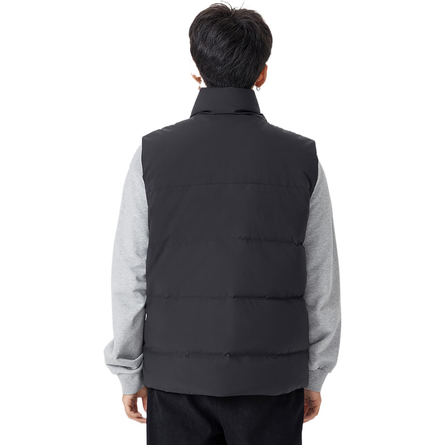 Purchase ニューバランス ブラックパファーベスト - ロゴプリント, カジュアル, 厚手, 暖かい AMV24360-BK