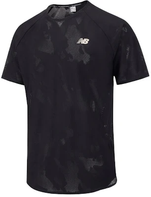 New Balance Black Short Sleeve Running T-Shirt Comfortable Athletic Top MT33281-BK Buy New Balance Black Short Sleeve Running T-Shirt Comfortable Athletic Top MT33281-BK