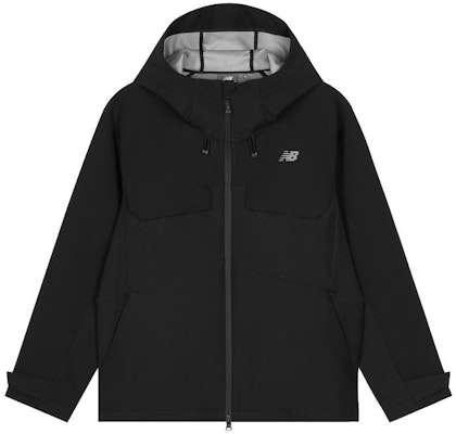 新百伦黑色拉链连帽跑步休闲外套 5AD38641-BK Buy 新百伦黑色拉链连帽跑步休闲外套 5AD38641-BK