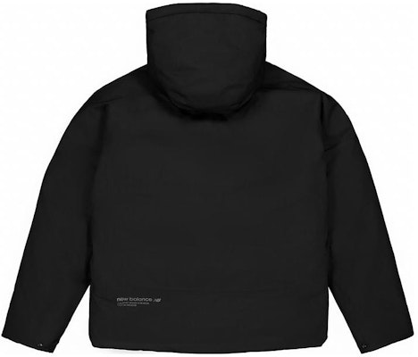 New Balance 黑色素面拉鍊連帽羽絨外套 NPD46171-BK Lookbook New Balance 黑色素面拉鍊連帽羽絨外套 NPD46171-BK