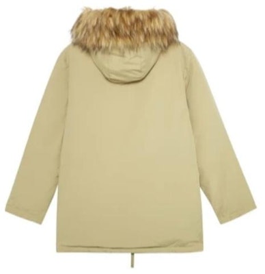 New Balance Logo Print Hidden Zip Hooded Puffer Jacket - Khaki. AMJ23371-KH Lookbook New Balance Logo Print Hidden Zip Hooded Puffer Jacket - Khaki. AMJ23371-KH