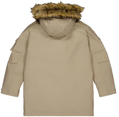 Chaqueta Larga Marrón con Capucha y Cremallera New Balance. NPD44011-LBE Lookbook Chaqueta Larga Marrón con Capucha y Cremallera New Balance. NPD44011-LBE