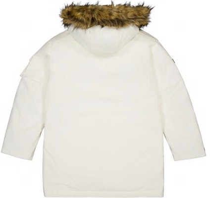 New Balance 长款白色羽绒服 - 防风保暖连帽外套 NPD44011-WT Lookbook New Balance 长款白色羽绒服 - 防风保暖连帽外套 NPD44011-WT