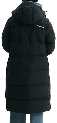 ニューバランス オーバーサイズ フード付き ロゴ ロングダウンジャケット ブラック NBNPD42923-19 Shop ニューバランス オーバーサイズ フード付き ロゴ ロングダウンジャケット ブラック NBNPD42923-19