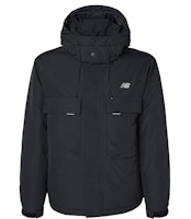 New Balance Oversized Hooded Puffer Jacket Black Casual Style. AMJ34317-BK New Balance Oversized Hooded Puffer Jacket Black Casual Style. AMJ34317-BK