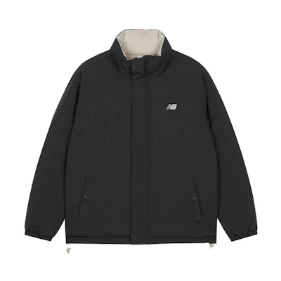 New Balance Reversible Mid-Length Down Jacket Black. AMJ34333-BK