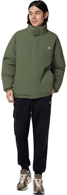 New Balance 綠色可雙面穿中長款羽絨外套. AMJ34333-DON Cheap New Balance 綠色可雙面穿中長款羽絨外套. AMJ34333-DON