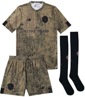 New Balance Soccer Set: Letter Print Tee, Shorts & Socks - Brown. MY230983-HME New Balance Soccer Set: Letter Print Tee, Shorts & Socks - Brown. MY230983-HME