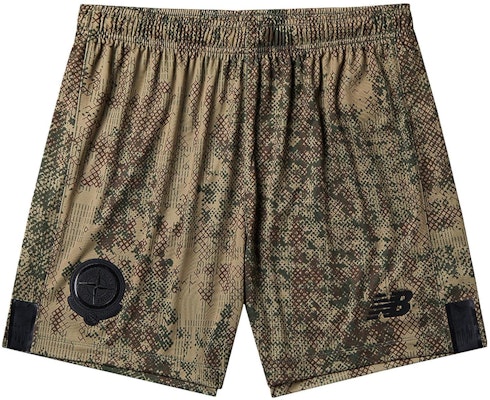 New Balance 足球套裝:字母印花T恤、短褲和襪子 - 棕色 MY230983-HME Purchase New Balance 足球套裝:字母印花T恤、短褲和襪子 - 棕色 MY230983-HME