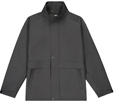 New Balance Solid Gray Loose-Fit Half-Zip Long-Sleeve Jacket. NAE16033-DKG New Balance Solid Gray Loose-Fit Half-Zip Long-Sleeve Jacket. NAE16033-DKG