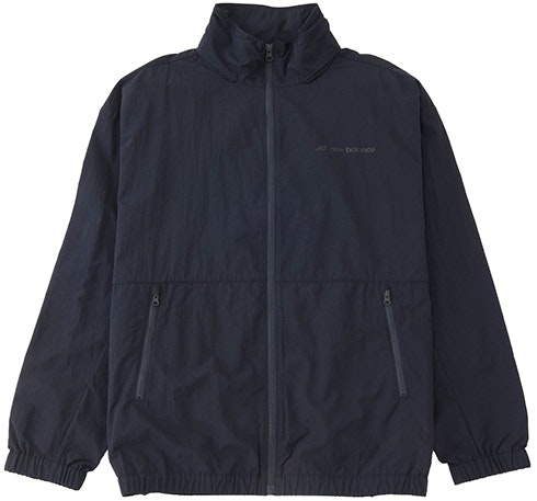 new-balance-solid-navy-blue-zip-up-casual-long-sleeve-jacket-amj-45001-nv