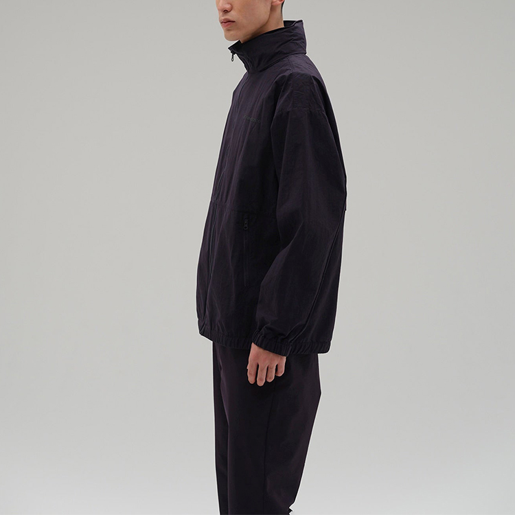 Purchase ニューバランス ネイビー ブルー ジップアップ カジュアル 長袖 ジャケット AMJ45001-NV