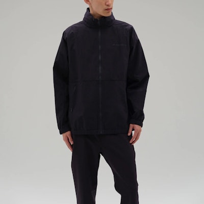 ニューバランス ネイビー ブルー ジップアップ カジュアル 長袖 ジャケット AMJ45001-NV Details for ニューバランス ネイビー ブルー ジップアップ カジュアル 長袖 ジャケット AMJ45001-NV