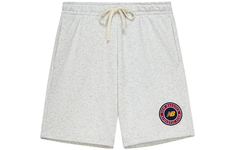 New Balance  White Casual Athletic Shorts Fashion Style MS13500-SAH
