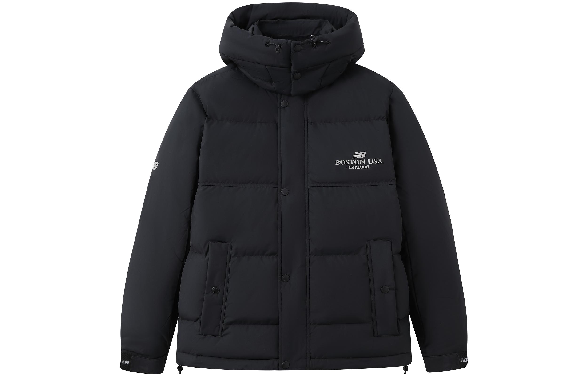 New Balance  Windproof Warm Outdoor Down Jacket Black. AMJ34301-BK