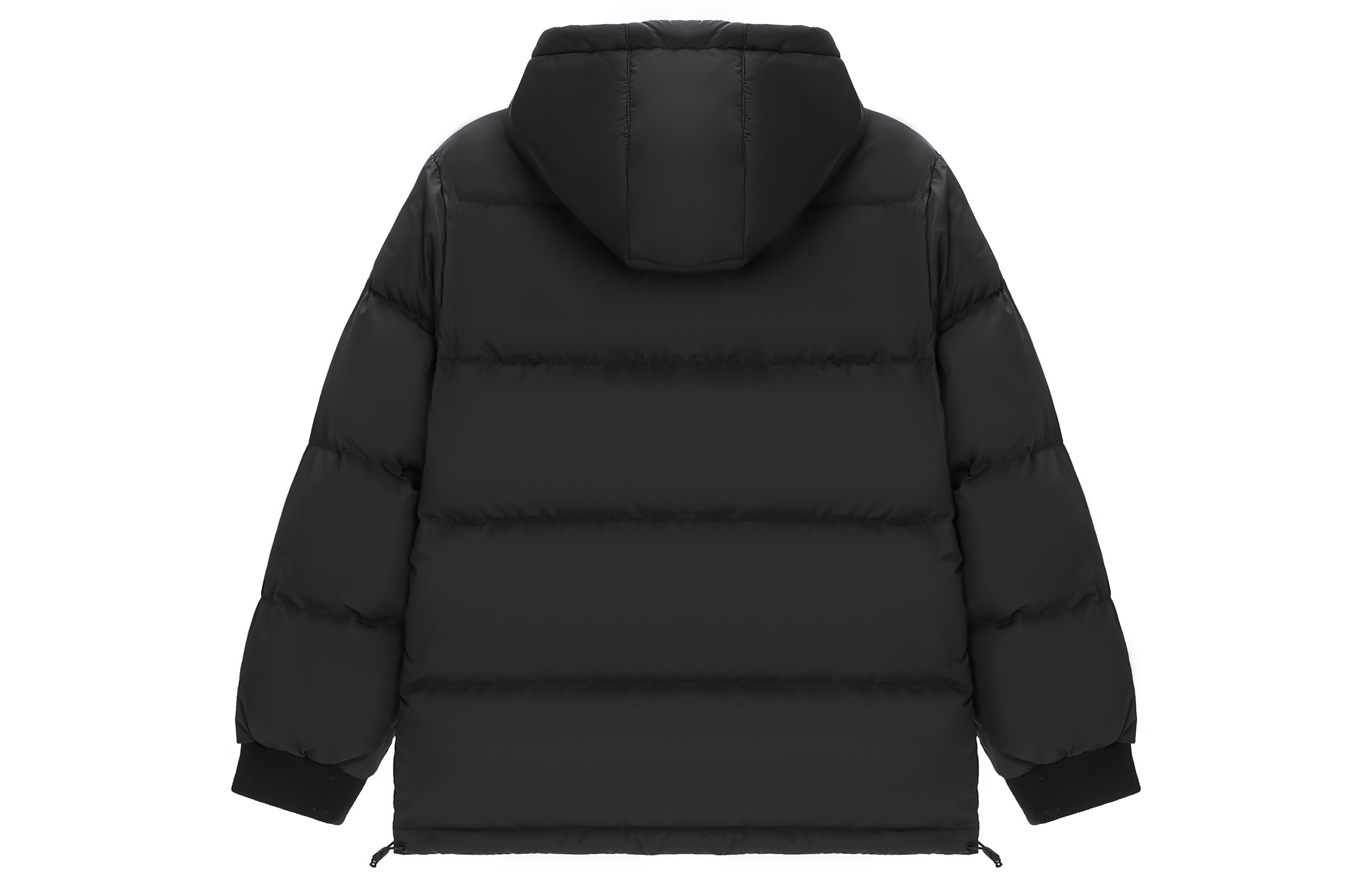 Lookbook 뉴발란스 윈터 방풍 두꺼운 다운 자켓 블랙 AMJ23344-BK