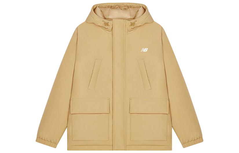 Order New Balance 黄色连帽羽绒服保暖休闲运动装 AMJ33321-DLC