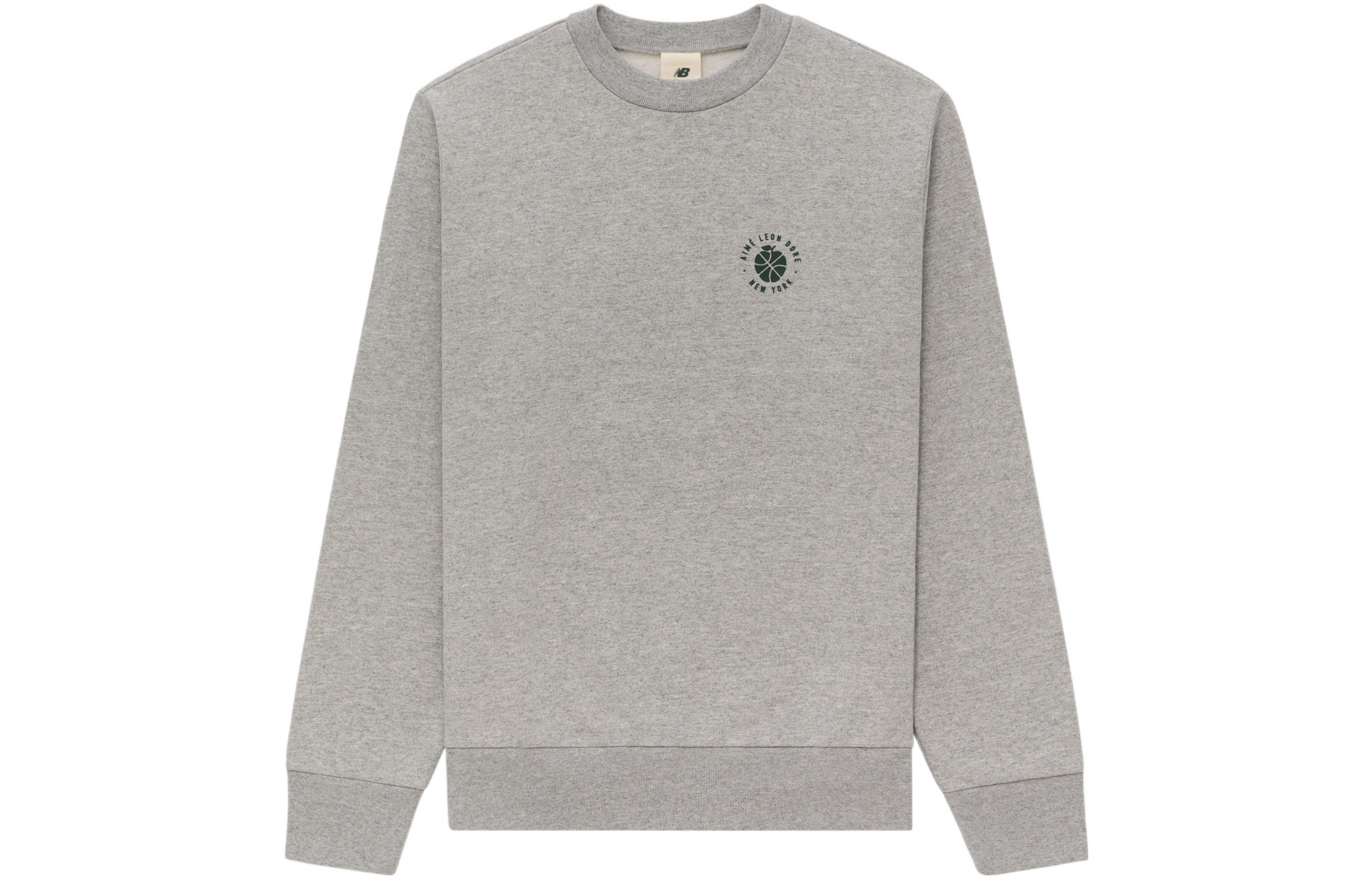 New Balance Aime Leon Dore Logo Crewneck Sweatshirt Grey () NB100816-GRY