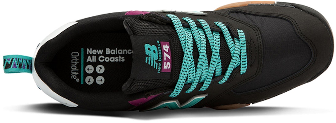 뉴발란스 올코스트 574 '블랙민트' (New Balance All Coasts 574 'Black Mint') AM574TAC Lookbook 뉴발란스 올코스트 574 '블랙민트' (New Balance All Coasts 574 'Black Mint') AM574TAC