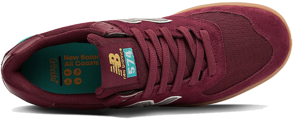 New Balance All Coasts 574 'Merah Wain' AM574HNS Lookbook New Balance All Coasts 574 'Merah Wain' AM574HNS